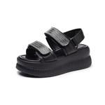 Сандалии с одним ремешком женские VAEL, Black - фото