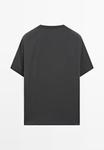 Футболка Massimo Dutti SHORT SLEEVE, Black - фото 5