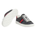 Футболка Gucci 'GG Supreme Canvas Black' серая - фото 6
