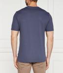 Футболка мужская Boss однотонная с круглым вырезом, синий - фото 4