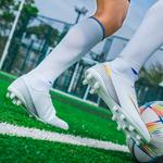 DOUBLE STAR 88 Кроссовки Breathable And Lightweight Competition Training Long Stud Soccer Shoes Unisex White - фото 6