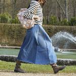 Куртка женская Celine в полоску, белый - фото 3