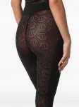 Леггинсы Monogram Strass Philipp Plein - фото 5