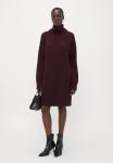 Платье Vero Moda Tall VMAQUARIUS ROLLNECK DRESS , Winetasting Melange/Bordeaux - фото 2