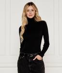 Водолазка женская Calvin Klein Jeans с высоким воротником, черный - фото 3