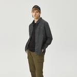 Серая мужская рубашка CAT, серый - фото 9