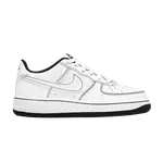 Кроссовки Nike Air Force 1 '07 Low GS 'Contrast Stitch - White Black', белый - фото