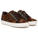 Кроссовки на шнуровке Morrison от Naturalizer, кожа с принтом "гепард" - фото