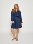 Peppercorn Платье-рубашка 'Gaby' в синем цвете - фото 2