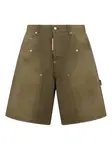 Шорты carpenter DSQUARED2, зеленый - фото