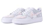 Кроссовки Nike Air Force 1 Skateboard Shoes Women's Low-Top Gray White - фото 2
