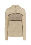 Водолазка MO Sweater Rovic, цвет beige/dark beige - фото