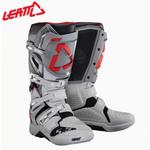 SCOYCO Leatt off-road motorcycle riding boots, white black brown label white, размер 43 - фото 6