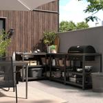 Кухонная раковина ut/chrcl барбекю, на открытом воздухе GRILLSKÄR IKEA, 258x147 см, цвет steel - фото 2