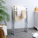 Держатель для полотенец эдоардо Idimex, хромированный/белый - фото 2