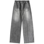 Джинсы унисекс JCUI, Черный - фото 15