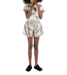 Серебристые шорты Augusto WOLF & RITA, серебро - фото 2