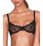 Бюстгальтер балконет Bianca с кружевом Fleur du Mal, черный - фото 2