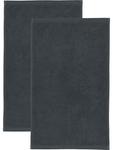 Гостевое полотенце Erwin Müller, антрацит - фото