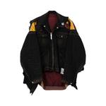Куртка Maison Mihara Yasuhiro Double Layered Denim Jacket, Black - фото
