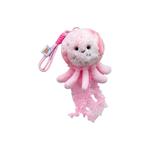 Плюшевый кулон MIANHUIYI, розовый - фото