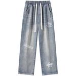 Джинсы унисекс Doraemon, черный - фото 4