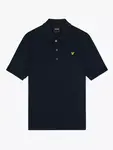 Поло Lyle & Scott Plain, цвет dark navy - фото 3