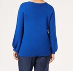 Пуловер DUMBO Marina Rinaldi, China Blue - фото