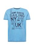 Футболка CAMP DAVID, Smoke blue/Night blue - фото