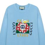 Толстовка унисекс Gucci, синий - фото 6