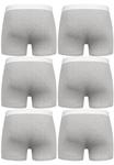 Боксеры Amaci&Sons 6 шт, цвет Grau/Weiß - фото 2