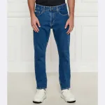 Джинсы узкого кроя Guess, синий - фото