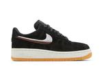 Кроссовки Nike Wmns Air Force 1 '07 LX 'Black Gum', черный - фото