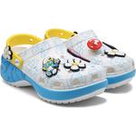 Классические сабо на платформе Smurfs Crocs, мультиколор - фото