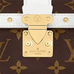 LOUIS VUITTON Белый с коричневым сундук Папильон - фото 8