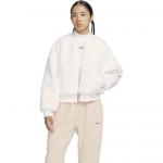 Бархатная куртка женская белая Nike - фото 5