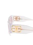 Солнцезащитные очки Bossy Balenciaga Eyewear, белый - фото 3