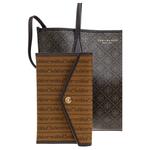 TORY BURCH Сумка-шоппер Перри из холста - фото 4