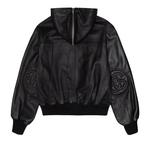 Кожаный бомбер Stussy SS Link, цвет Черный - фото 2