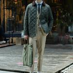 BARBOUR Куртка мужская olive green - фото 4