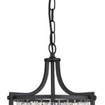 Подвесной светильник 26x150 см, черный - фото 4