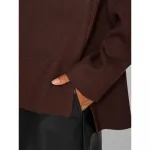 Свитер Vila Ostria high neck, коричневый - фото 5