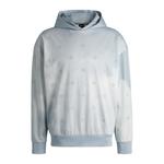 Толстовка с капюшоном и монограммами Double B BOSS, светло-голубой - фото