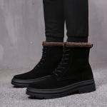 Зимние ботинки мужские черный Cachiotti - фото 5