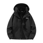 Куртка мужская Jeep, абрикосовая [3-в-1 с подкладкой из серебристого лисьего пуха] - фото