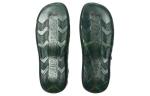 Шлепанцы мужские зеленые Burberry - фото 5