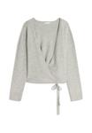 Кардиган Bershka Cardigan, Grey - фото 4