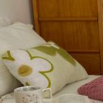 ARIGHTEX Подушка постельная с цветочным принтом Green Floral - фото 7