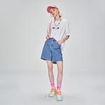 Lee Джинсовые шорты Women's Medium Light Blue - фото 4