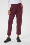 Брюки Kaffe KAMETTE PANTS, Windsor Wine/Dark Red - фото